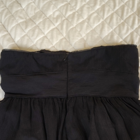 J. Crew Black Strapless Sundress Cocktail,Size 4 - Picture 3 of 8